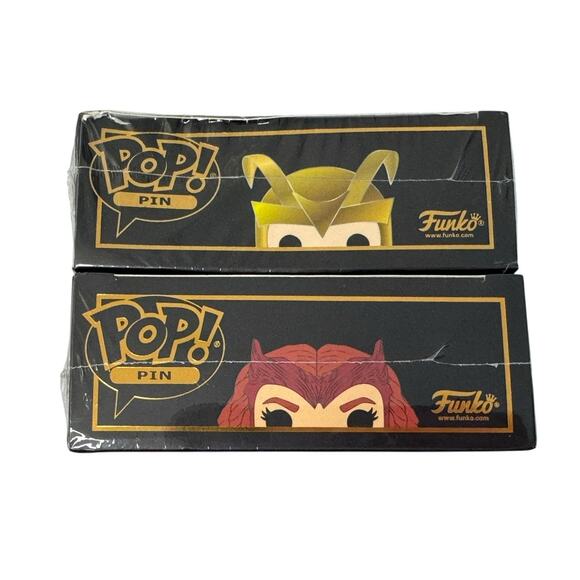 FUNKO POP! Scarlet Witch Wanda Vision Loki Marvel Enamel Pins SE NEW SEALED - Picture 6 of 8